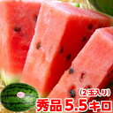 父の日 ギフト プレゼント 送料無料冷蔵庫に丸々入る食べ切りサイズ皮の際まで甘〜い果汁たっぷり♪小玉すいか 姫まくら5.5kg北海道、沖縄・一部離島は発送不可