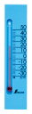 プチサーモ　スクエア　48717(たて　13.5cm　ブルー)　シンワ測定