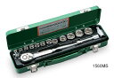 9.5sqソケットレンチセット 1560MS TONE(トネ)