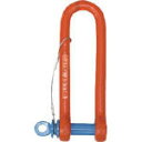 強力長シャックル(ランヤード捻じ込みタイプ) 4トン TSLSR-4 大洋製器工業