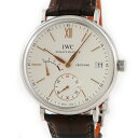 【11/25 10時から ポイント全品2倍最大20倍】IWC IWC ポートフィノ ハンドワインド 8デイズ IW510103 メンズ 腕時計手巻き シルバー 【中古】 【店頭受取対応商品】