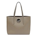 【11/25 10時から ポイント全品2倍最大20倍】フェンディ FENDI トートバッグ F IS エフ イズ レザー ベージュ ショルダーバッグ ロゴ ベージュ金具 8BH348 レディース 【保存袋】 定番 人気 美品 【中古】
