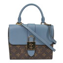 【11/25 10時から ポイント全品2倍最大20倍】ルイヴィトン LOUISVUITTON 2WAYバッグ ロッキーBB ブルージーン ゴールド金具 M44321 レディース 定番 人気 美品 【中古】