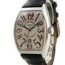 【11/25 10時から ポイント全品2倍最大20倍】フランクミュラー FRANCK MULLER トノウカーベックス アメリカ-アメリカ 8880SCDT AMERICA-AMERICA 限定100本 メンズ 腕時計自動巻き シルバー 【中古】【店頭受取対応商品】