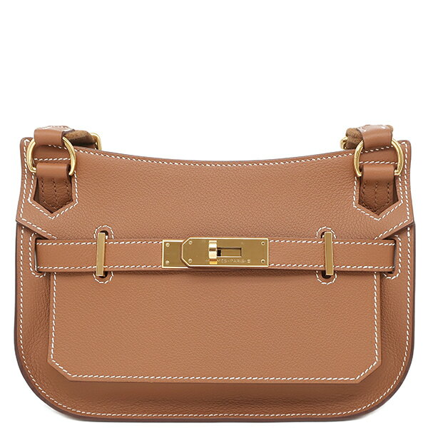 エルメス HERMES ショルダーバッグ ジプシエール ミニ エバーカラー ゴールド ゴールド金具 茶 W刻印(2025年製) 【箱】【中古】
