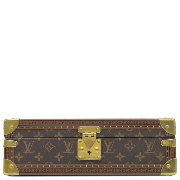 ルイヴィトン LOUIS VUITTON 小物 コフレ 8 モントル モノグラムキャンバス モノグラム ゴールド金具 茶 ウォッチケース 時計入れ M20039 VR3250【中古】