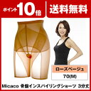 Micaco(ミカコ) 骨盤インスパイリングショーツ(ノーマルタイプ 3分丈) ローズベージュ70(M) ガードル 補正下着 一番本舗で紹介! 【ポイント10倍・送料無料】 ガ?ドル girdle Girdle ladies Ladies レディースインナー