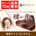 腰痛 座椅子 馬具マット プレミアム ブラウン 口コミ 姿勢...