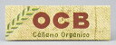 【OCB】手巻きタバコ用 巻紙 オーガニック 1 1/4 76mm 50枚入 手巻きたばこ 手巻きタバコ ペーパー