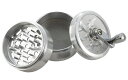 【グラインダー】柘 たばこミキサー ジュラルミン製 手巻きタバコ用 直径63mm クリアトップ63 シャープストーン Sharp Stone 手巻きタバコ 78909