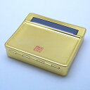 巻正【マキマサ】MAKIMASA 『金色艶あり』手巻きタバコ用 巻器 ローリングマシーン 70mm用 Metal Rolling Box/手巻きタバコ