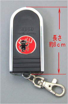 【たばこ柄】ZIPPO携帯灰皿　スライドタイプ　PA31 ブラックデビル柄　たばこ柄