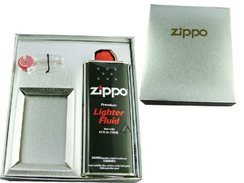 【ZIPPOなし】ZIPPOギフト　オイルフリント付ボックス