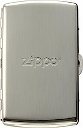 【21%OFF】ZIPPOブランド　シガレットケース12本用　ZC-30