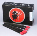 【たばこ柄】BLACK　DEVIL　ブラックデビル　マッチ　軸長50ミリ　約40本入