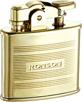 【20%OFF】RONSON（ロンソン）　スタンダード　R02-0016　ブラスエンジンタン　オイルライター