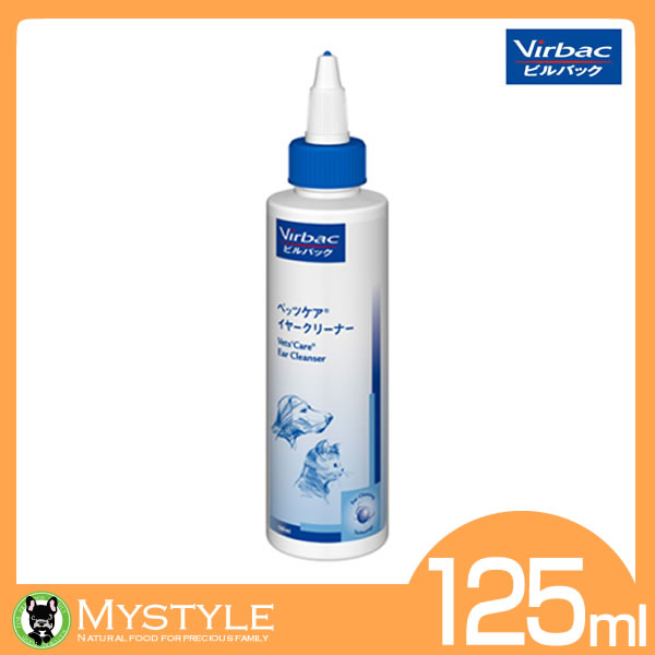 ビルバック デイリーシリーズ ベッツケア イヤークリーナー 125mL 犬 猫用 耳 ケア…...:mystyle-fitness:10011706