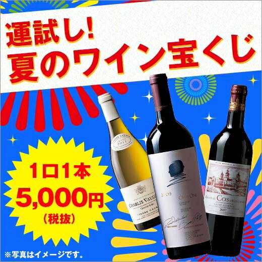 【予約販売】【送料無料】運試し！夏のワイン宝くじ※15年8月...