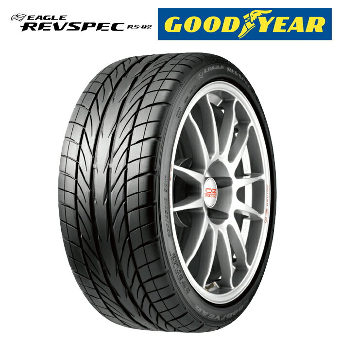 (偶数で販売商品) サマータイヤ RS-02 165/55R14 72V グッドイヤー レブスペック 軽自動車用 (北海道・沖縄県・全国離島は発送不可)