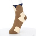 ねこの後ろ姿 ロークルーソックス (全3色)(22-25cm)(主成分綿) 靴下 レディース 猫 cat コットン socks ladies