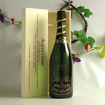 【木箱入り】シャンパングルミエブリュット フランス大使館御用達シャンパン 誕生日 お祝い お中元 ワイン 送料無料Champagne