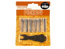 【メール便等での配送】PICK BOY/ピックボーイ BP-150RW ローズウッド ブリッジピン6本セット ピンプライ付き【RCP】【P5】