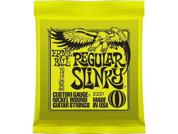 【メール便等での配送】ERNIE BALL/アーニーボール　#2221×1セット　010-…...:n-aegis:10007679