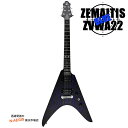 限定特価!(外箱傷みのため) ZEMAITIS(ゼマイティス) ZVWA22 BL Blue エレキギター Vシェイプ フライングV【RCP】