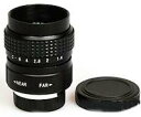 DCMR Camera FUJIAN 25mm F/1.4 CCTV Cマウントレンズ ( ブラック ) + マクロ 撮影 用 アダプター レンズ キャップ マイクロフォーサーズ CCTV セット 今日からあなたも シネマレンズ の世界へ ♪♪( オリンパス パナソニック ソニー ニコン)(2-6)