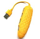 DCMR パソコン用品 とうもろこし 型 マルチ USB コンセント ハブ 4口 USB ハブ タップ 1点