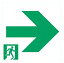 パナソニック 適合表示板 通路誘導灯用 ・C級(10形)片面用 FK10017