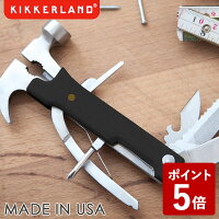 【P5倍】KIKKERLAND ウッド ハンマー マルチツール ブラック KCD502BK キッカーランドの画像