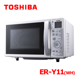 ■送料無料■東芝　オーブンレンジ　ER-Y11(WH)　ホワイト　幅450×奥行340×高さ283mm　電子レンジ/ERY11WH/TOSHIBA