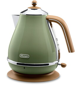 ■送料無料■ KBOV1200J-GR デロンギ アイコナ・ヴィンテージ コレクション 電気ケトル　父の日【DeLonghi 正規品】