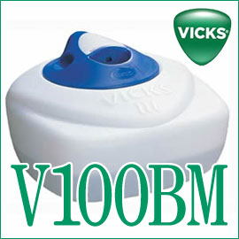 VICKS ヴィックス　スチーム式加湿器　V100BM　ウイルス対策に！　Kaz社製