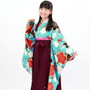 【レンタル】卒業式 袴 小学生 レンタル 女の子 レトロ 「ブリリアントピース ジュニア卒業式袴レンタルセット」オリジナル 梅 古典柄 ひな祭り 着物 衣装