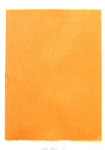 【2.27円/枚　ケース販売　送料無料】果実袋　びわ用　オレンジ　#16(1重袋)99×135mm　1ケース(5000枚)