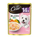 【エントリーでポイント10倍】マースジャパン シーザー 14歳からの 蒸しささみ 野菜入り 70g【2019/4/22 20時-4/26 1時59分】