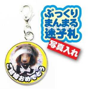 ペット 迷子札 名札 ネームプレート 写真 写真入り 犬 猫 イヌ ネコ ねこ かわいい おしゃれ ...:nafuda-factory:10000243