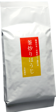 【定形外郵便送料無料】ワンコイン宮崎産焙じ茶釜炒りほうじ茶100g（ほうじちゃ）カフェインが少な目のお茶で一服♪【gourmet0509】