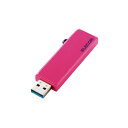 エレコム エレコム スライド式USBメモリ 64GB ピンク MF-KCU3A64GPN (1個)
