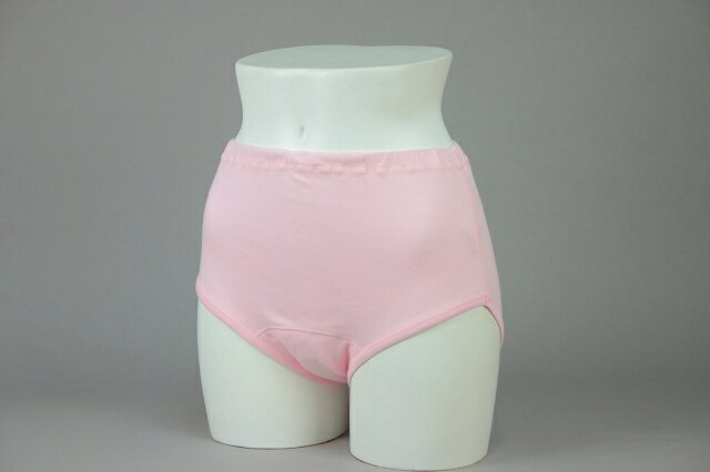 【失禁用品】クラビオン女性用失禁パンツ、尿漏れパンツ（尿漏れ軽度対応）ピンク色3枚組 【送料無料】