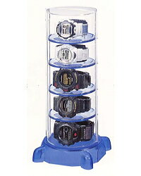 時計 ケース 時計 収納ケース 腕時計 ケース ウォッチケース コレクションケース ディスプレーケース【コレクタワー Gショック ブルー】