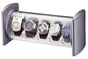 時計 ケース 時計 収納ケース 腕時計 ケース ウォッチケース コレクションケース ディスプレーケース【コレクタワー ウオッチスタック シルバー】