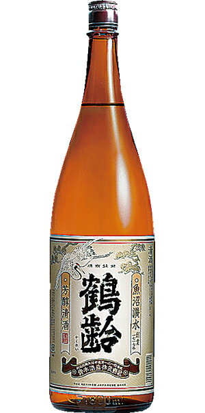 鶴齢普通酒芳醇1.8L6本【送料無料】...:nagataya:10000651