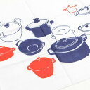 にじゆら 注染絵手拭い 「おなべなかま」 【メール便OK】