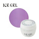 ジェルネイル カラージェル ICE GEL アイスジェル カラージェル ST-403 シースルー パープル 3g