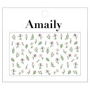 ネイルシール 花 フラワー アメイリー ネイルシール No.1-16 ボタニカル