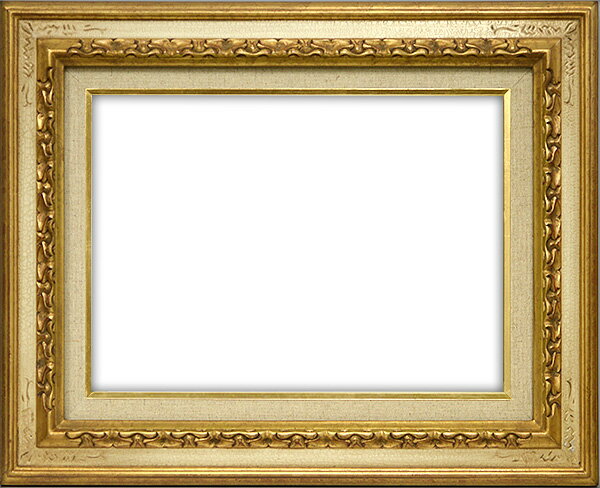 油絵用額縁 7861/アンティークアイボリー F10(530×455mm)☆前面アクリル仕様☆ 油絵用額縁 7861/アンティークアイボリー F10(530×455mm)☆前面アクリル仕様☆