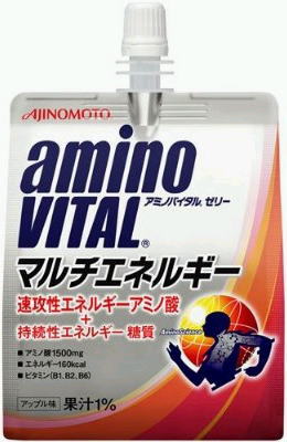 味の素　アミノバイタルゼリー　マルチエネルギー　180gパウチ　30個入〔aminovital　フォーエネルギー　〕